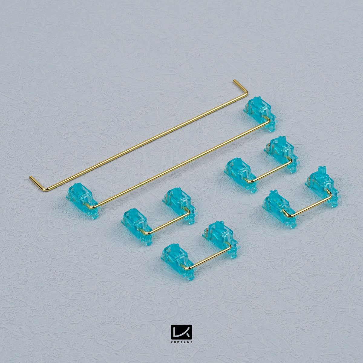 KBDfans Dyboox PC ネジ込み式スタビライザー