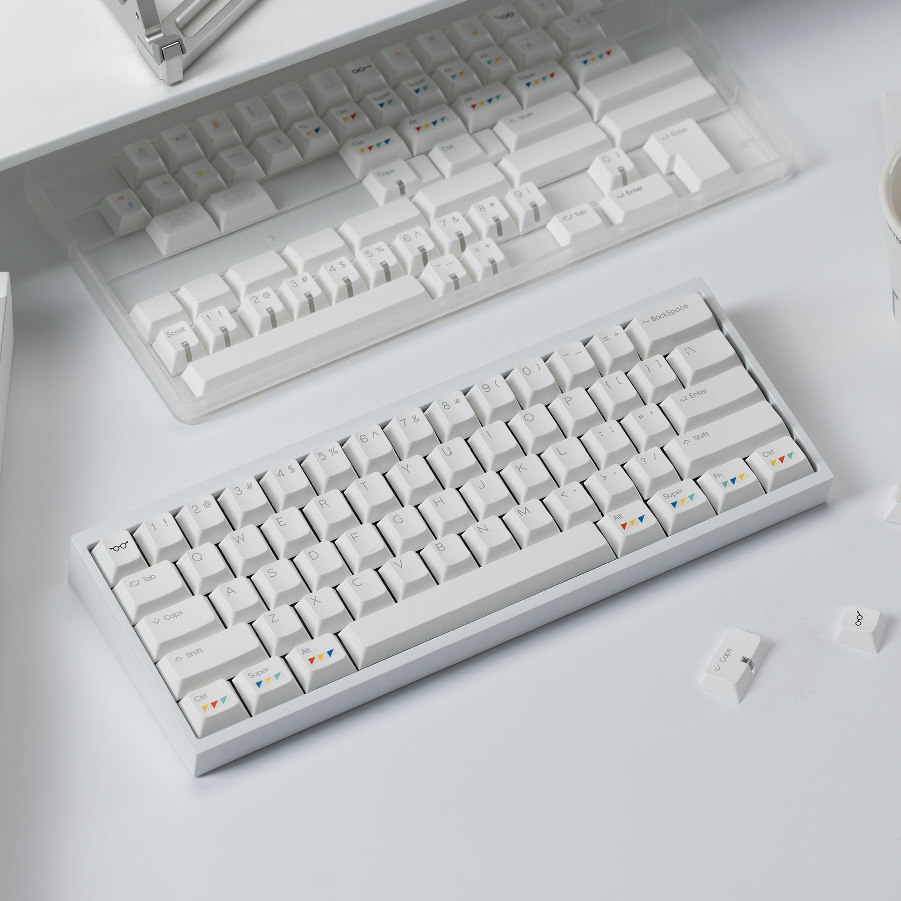 Ready to use Tofu Redux V2 HE Magnetic Gaming Keyboard with PBTfans Clarvoy