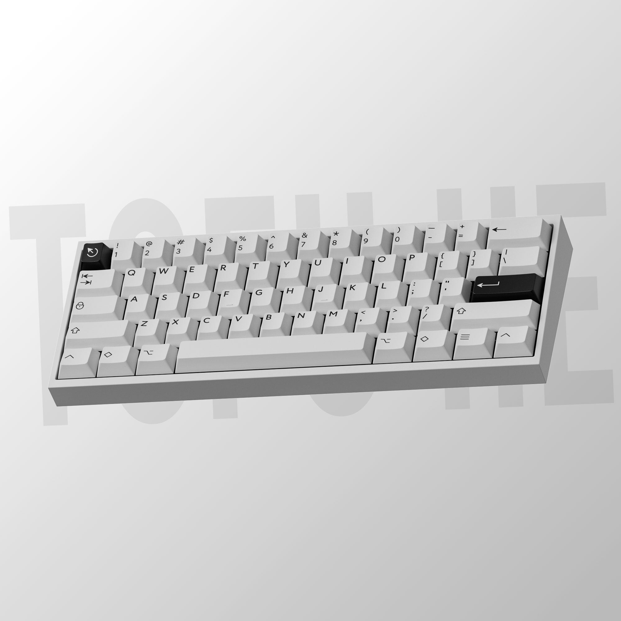 Tofu60 HE磁気ゲーミングキーボード、すぐに使用可能 – KBDfans