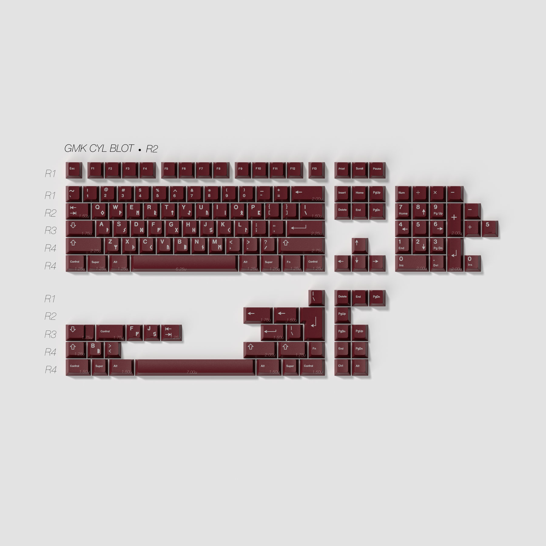 GMK BLOT R2