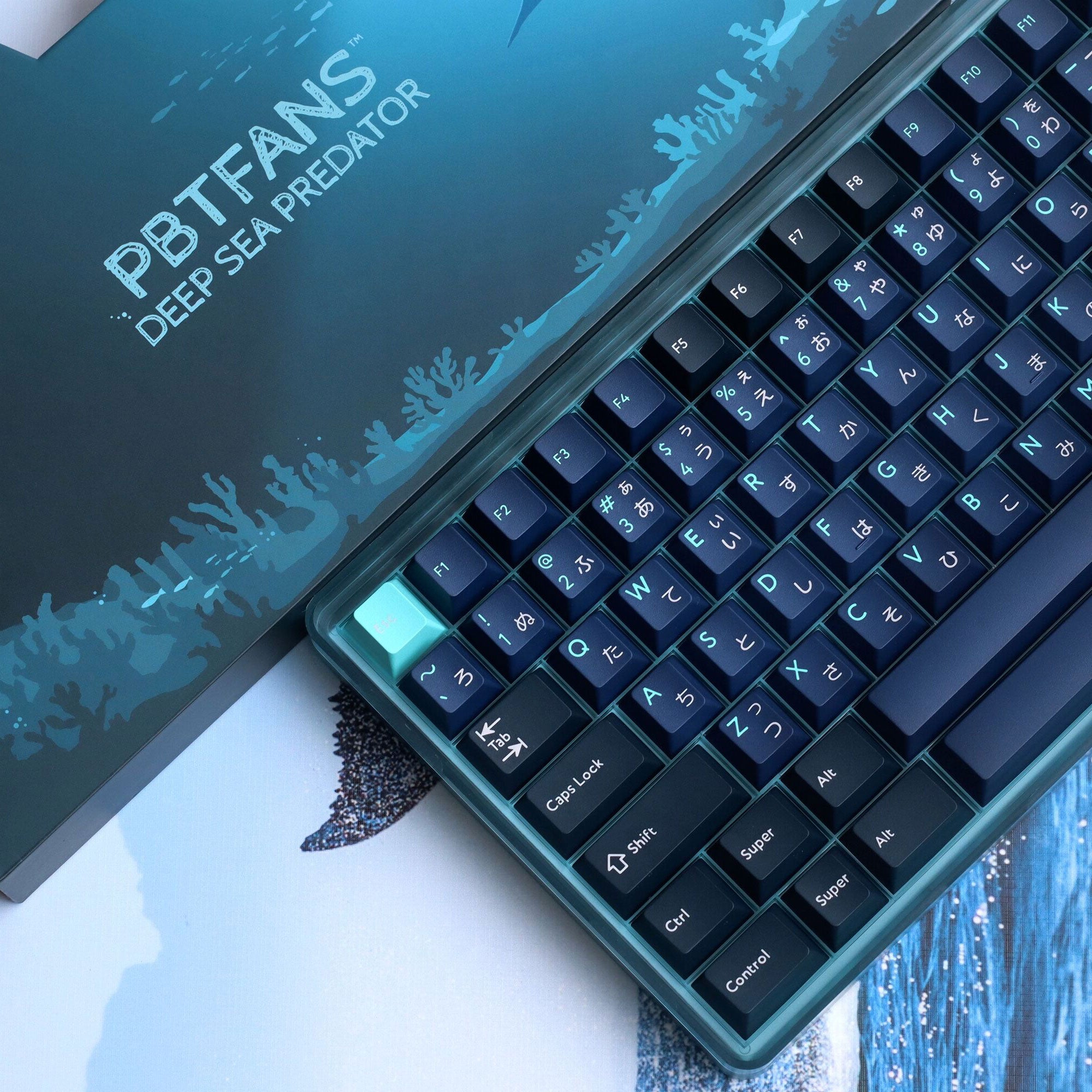 PBTfans Deep Sea Predator – KBDfans® Mechanical Keyboards Store