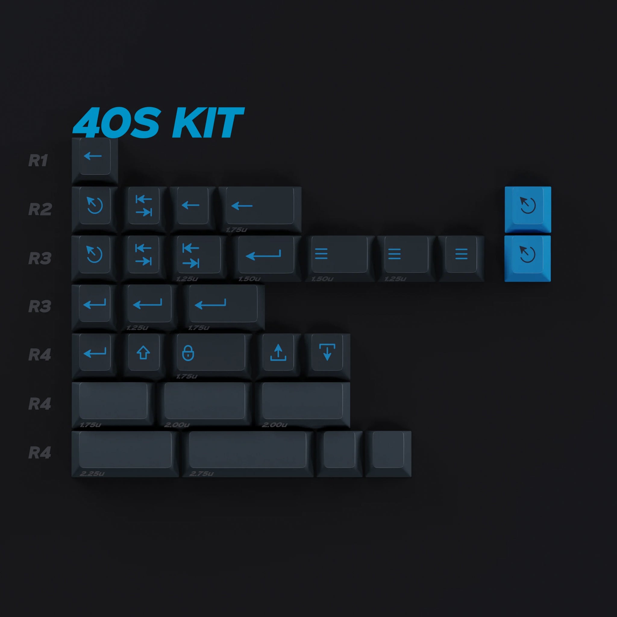PBTfans 40%キットコレクション – KBDfans® Mechanical Keyboards Store
